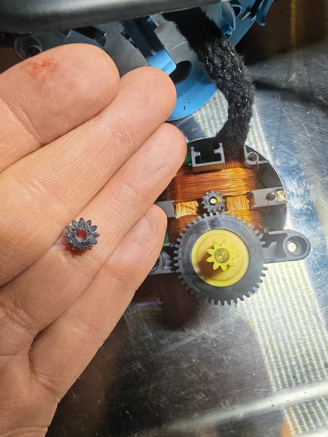 Impressions 3D engrenage pour ecran bmw